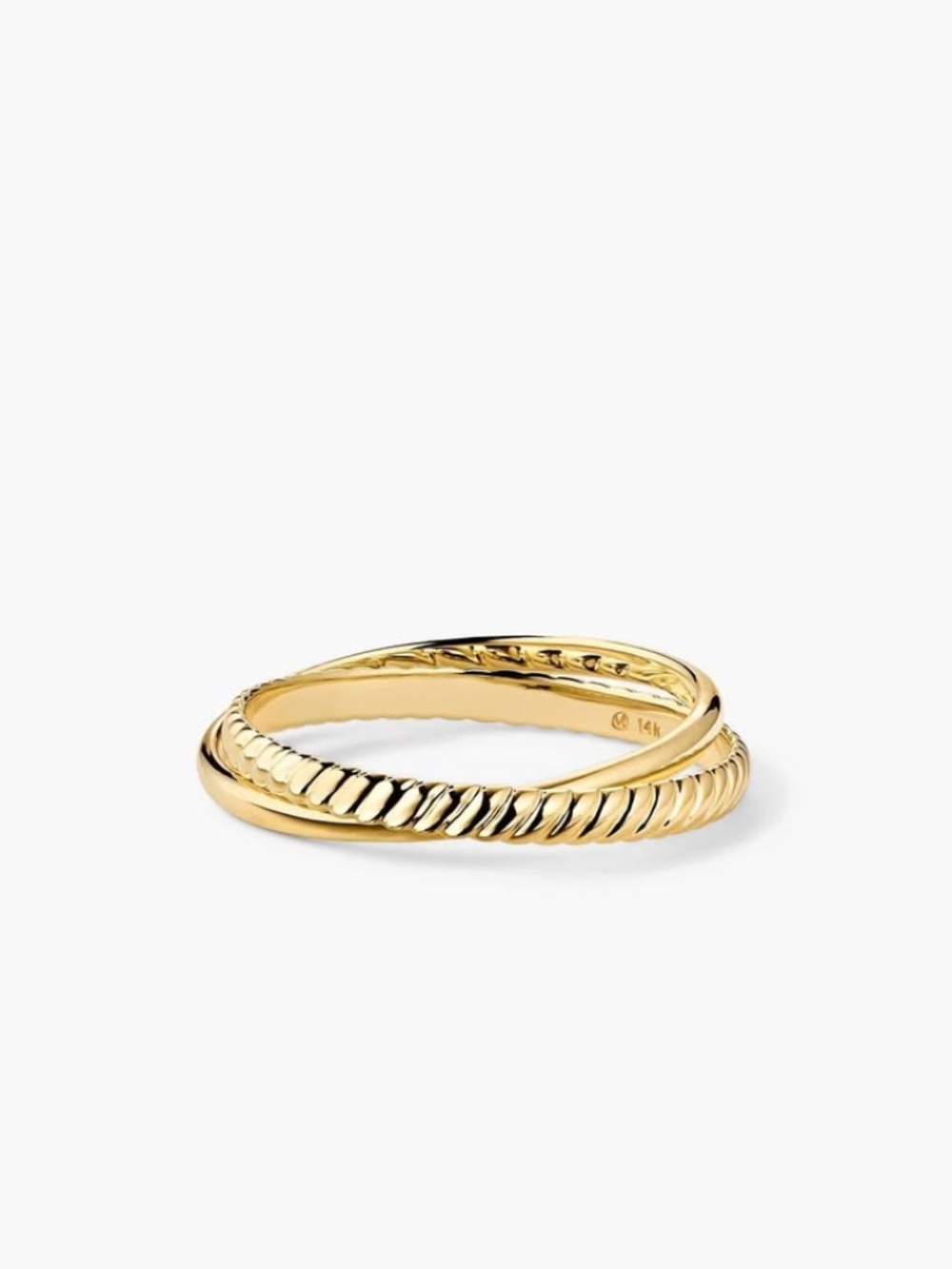 Mejuri duo ring, size 7